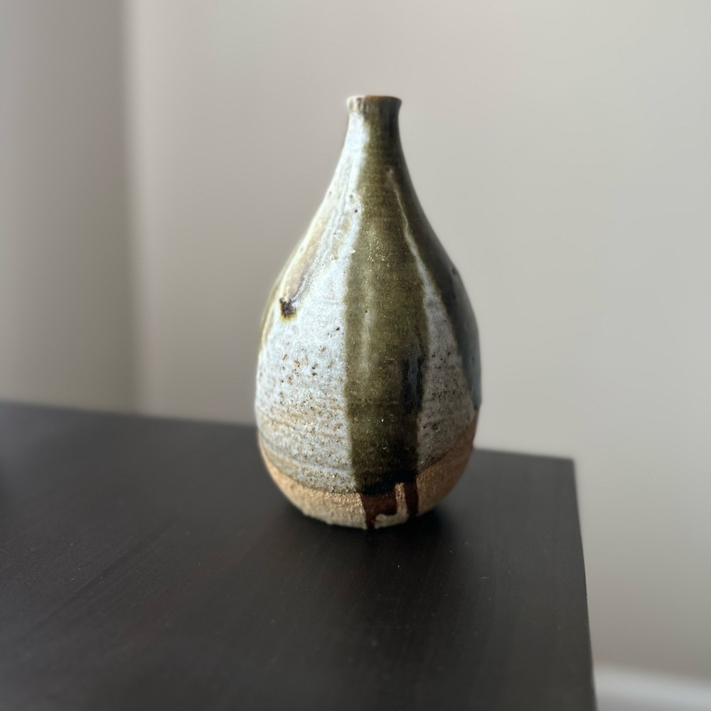 Small Earth-toned Pottery Vase